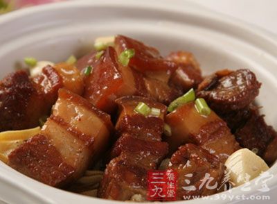 冠心病忌紅燒肉