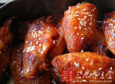 芝香雞塊(雞肉+芝麻)