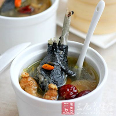 生姜炖烏雞