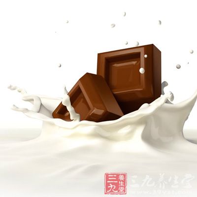 牛奶加巧克力