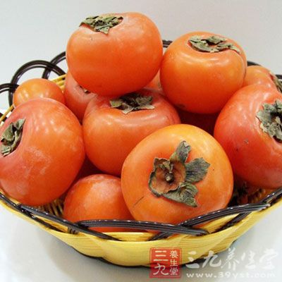 吃完雞蛋後不要立即吃柿子