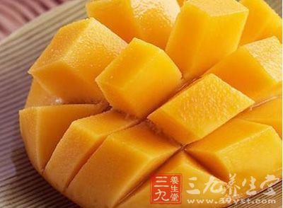 芒果營養價值極高，維生素A含量也很高