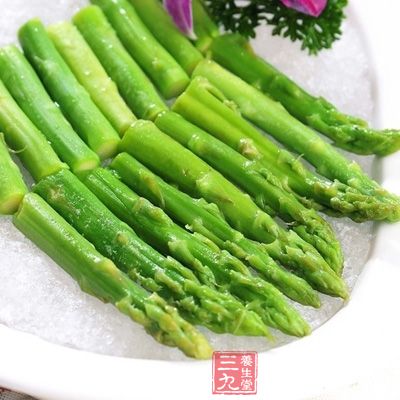蘆筍含有豐富的組織蛋白核酸葉酸