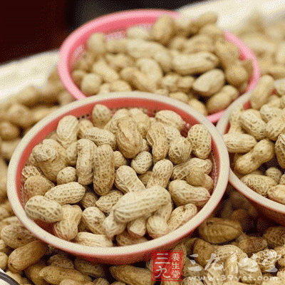 花生是高脂肪、高熱量的食物