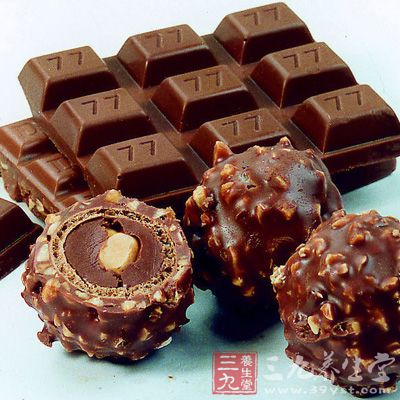 無論是何種口味的巧克力，都屬於高熱量、高糖、高脂肪的食品