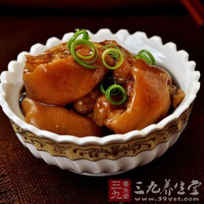 蔥炖豬蹄