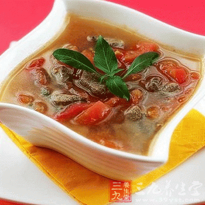 麻油番茄豬肝湯 麻油番茄豬肝湯