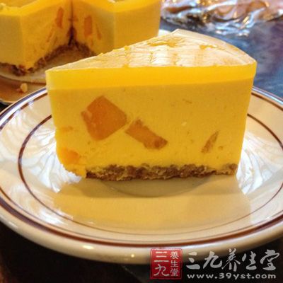 芒果芝士蛋糕凍