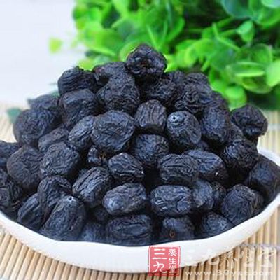 黑棗含有大量果膠和鞣酸
