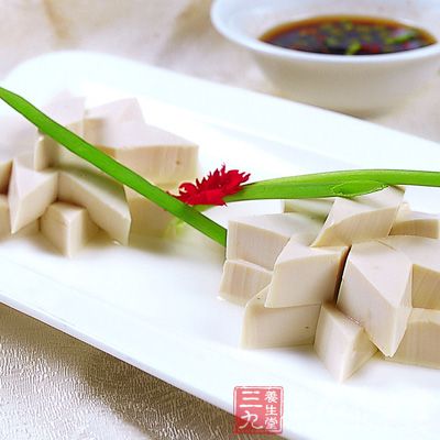 豆腐中的蛋氨酸含量較少