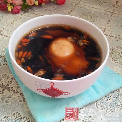 枸杞煮雞蛋