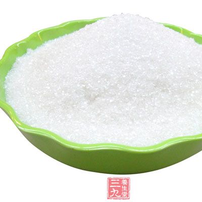 白糖清熱利咽,合用而成疏風熱、利咽喉之方。 白糖清熱利咽,合用而成疏風熱、利咽喉之方。