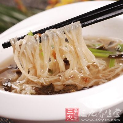 面條不含膽固醇