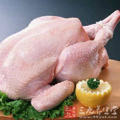 買顏色發白的雞肉