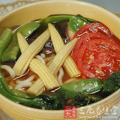無油番茄青菜面