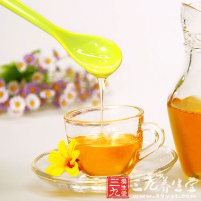 蜂蜜+豆腐