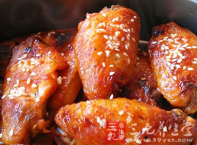 芝香雞塊(雞肉+芝麻)