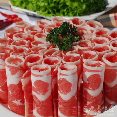 羊肉性熱,溫中暖身 羊肉性熱,溫中暖身