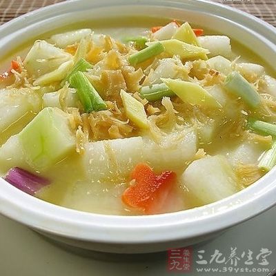 百合冬瓜湯、豬皮番茄湯
