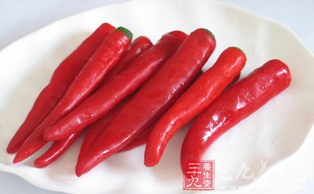 不能食用辛辣刺激食物