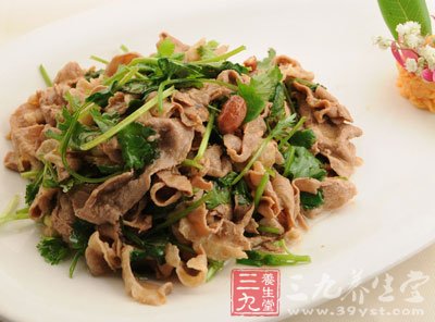 將香菜煮1~2沸即可