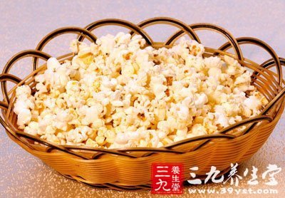 爆米花易傷陰上火益增其疾
