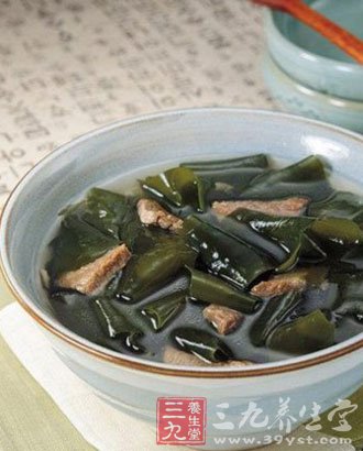 海帶汁可以美容養顏