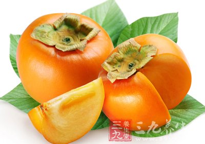 柿子宜在胃酸較少的飯後食用