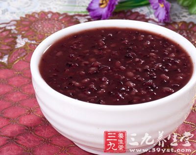 黑米桂花粥