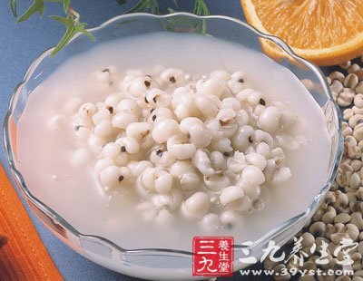 薏米健脾益胃 利水除濕