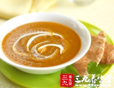 紅薯芝麻濃湯的做法