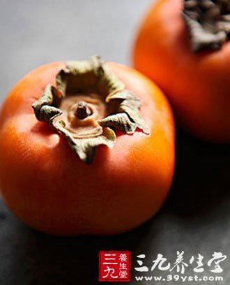 柿子不能與什麼同吃