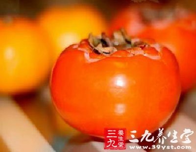 柿子不宜與酸性菜同食