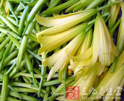 金針菜又名黃花菜。鮮黃花菜中含有毒物質秋水仙鹼。
