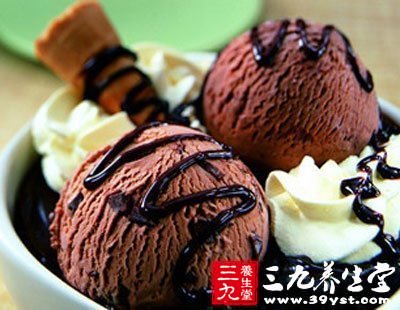 冷凍甜品類食品加快衰老