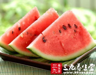 西瓜從裡往外一層比一層寒