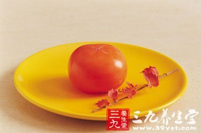 柿子的營養很豐富