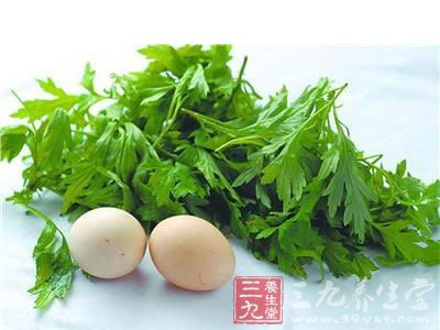 不提倡艾葉煮雞蛋