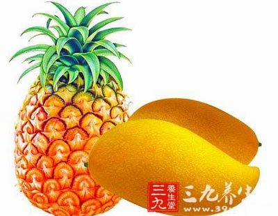 芒果和菠蘿不能同食