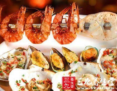 食物中毒代表食物海鮮