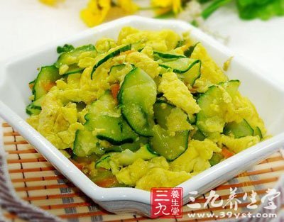 黃瓜炒雞蛋的做法