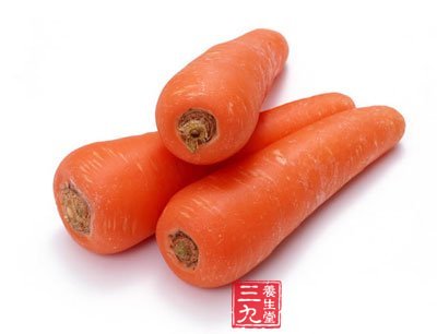 紅蘿卜有助於體內廢物的排出