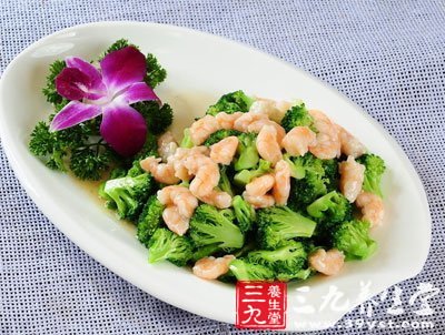 西蘭花炒蝦仁