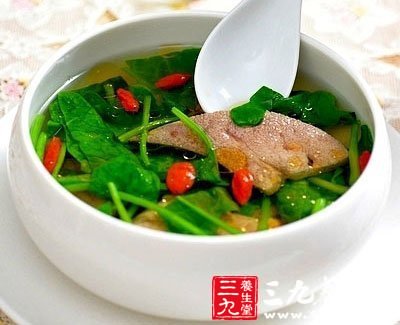 鴨肝首烏湯