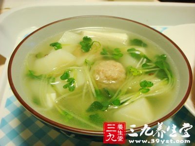 羊肝菠萊雞蛋湯