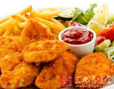 油炸食物產生危害的原理