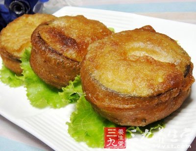 美味炸茄餅