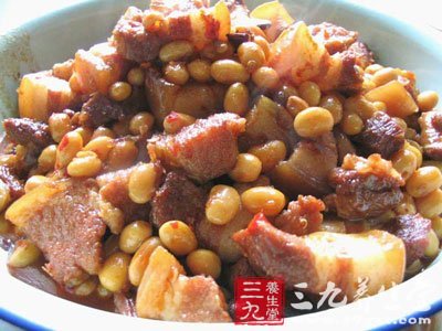 食大豆屑忌瞰豬肉