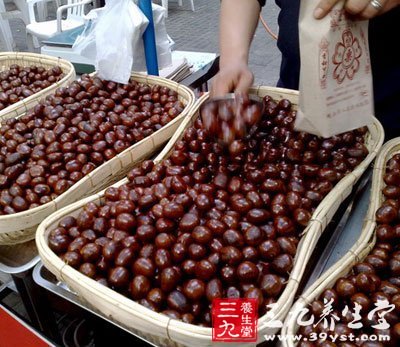 肝炎攜帶者賣的糖炒栗子