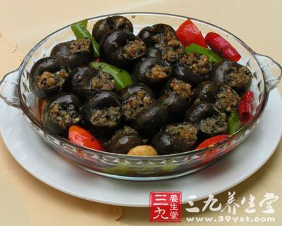 田螺釀肉